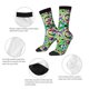 thumbnail image 4 of Balery Colorful Tie Dye Stained Glass Calcetas Largas con Estampado para Hombre y Mujer – Suaves y Transpirables, Talla Única (US 5-11), 4 of 6