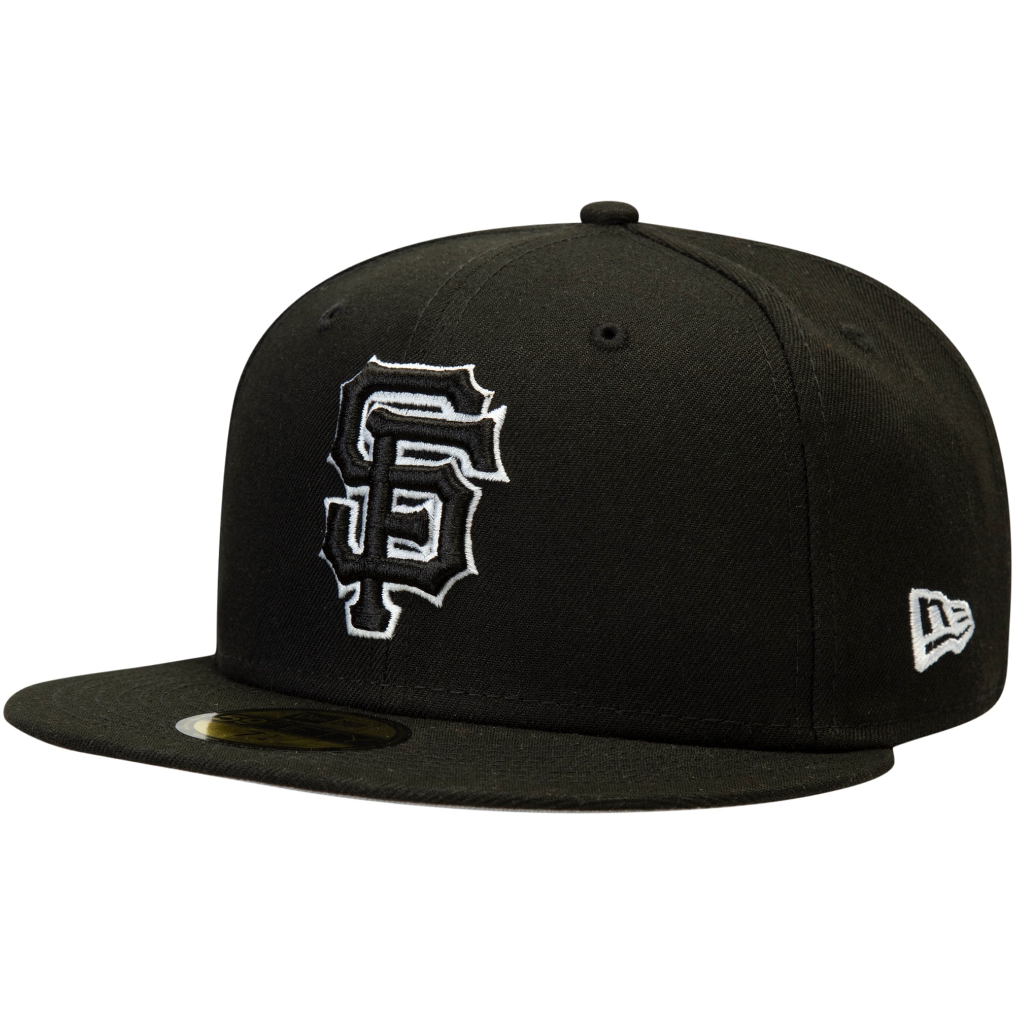 San Francisco Giants New Era B-Dub 59FIFTY Fitted Hat - Black - Walmart ...