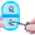 thumbnail image 5 of Pastillero semanal ShuxiuWang 2 veces al día Rainbow 7 Day Am Pm, 5 of 5