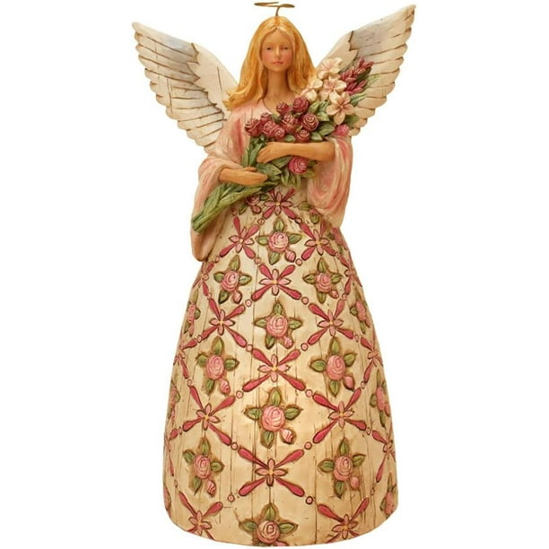 Enesco Jim Shore Heartwood Creek Peter Rabbit in Garden