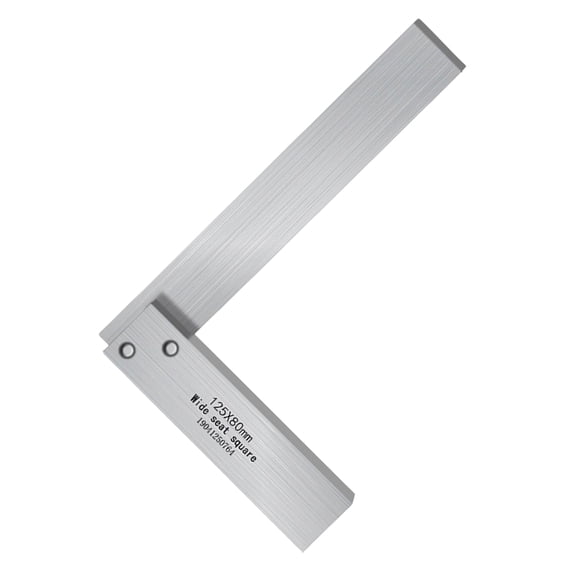 High Accuracy Carbon Steel Layout Square Precisions Marking & Layout Tool Not Slip Thick Base Square for Workshops