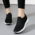 thumbnail image 6 of CPNG Walking Shoes for Women's Woven Orthopedic Breathable Soft Shoes Go Walking Slip On Foam Shoes Hands Slip in Sneakers Arch Support Lightweight and Comfortable Shoe, 6 of 9