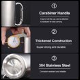 thumbnail image 2 of 200ml/300ml/400ml Camping Water Cup Stainless Steel Coffee Mug Tea Cup, 2 of 8