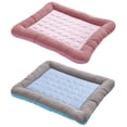thumbnail image 2 of Summer Cooling Pet Dog Mat Pad Dog Sleeping Mats Pet Cool Cold Silk Bed for Dog Cat, 2 of 10