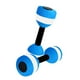 thumbnail image 3 of 2 mancuernas de agua para mujer, mancuernas de ejercicio acuático, barras de fitness acuático Azul, 3 of 9