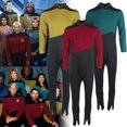 thumbnail image 2 of ST mono estrella la próxima generación insignia rek Cosplay disfraz rojo azul amarillo Halloween adultos Zentai disfracesrojoMETRO Deng Xun unisex, 2 of 2