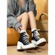 thumbnail image 1 of Converse Chuck 70 De Luxe Talón Suela Gruesa Bizcocho retro Tacones Altos ., 1 of 3