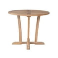 thumbnail image 2 of Anderson Teak Descanso Traditional Teak Bistro Table in Brown Finish, 2 of 3