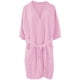 thumbnail image 1 of Bata De Baño Rasurada 100% Algodón Absorbente, Extra Suave con Bolsillos Laterales y Cinturón - Unisex y Unitalla-Rosa Claro, 1 of 1