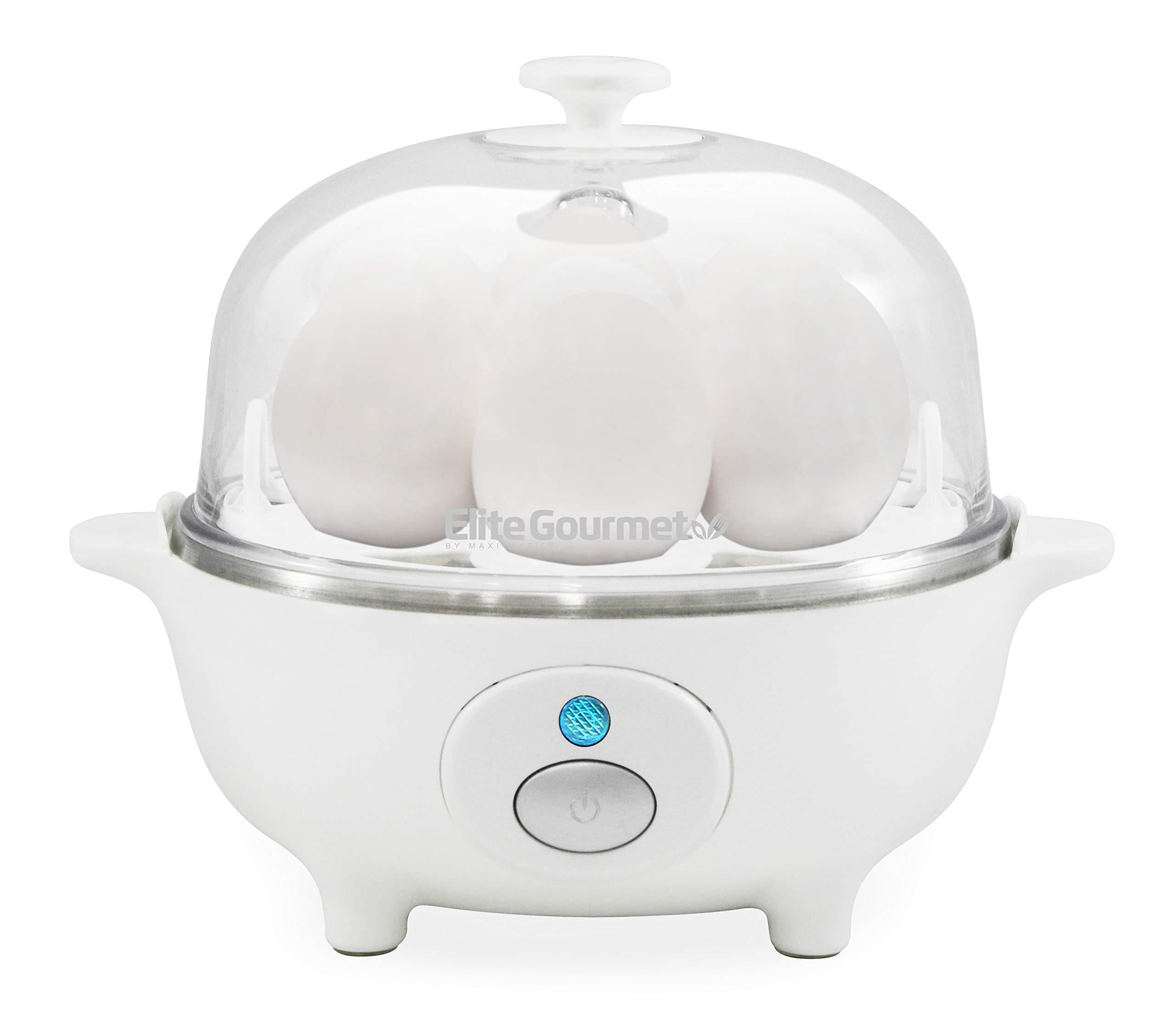 Elite Cuisine EGC007 Easy Electric Egg Poacher, Omelet & Soft, Medium