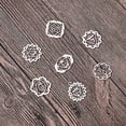 thumbnail image 6 of SUNNYCLUE 1 Box 28pcs 7 Style Alloy Chakra Charms Pendants Om Ohm Energy Charms Chakra Charms for Jewelry Making Findings Accessory Supplies for DIY Necklace Bracelet Crafting, 6 of 7