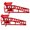 Red, variant on Chery Industrial Auto Car Truck Service Hydraulic Ramps Lifts, Garage Car Lift Repair Frame Lift (2 Pack) ,5 Ton,Black