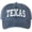 Navy, variant on Texas Embroidered Vintage Dad Hat Large Embroidery State Text Name Washed Cotton Cap (Red)