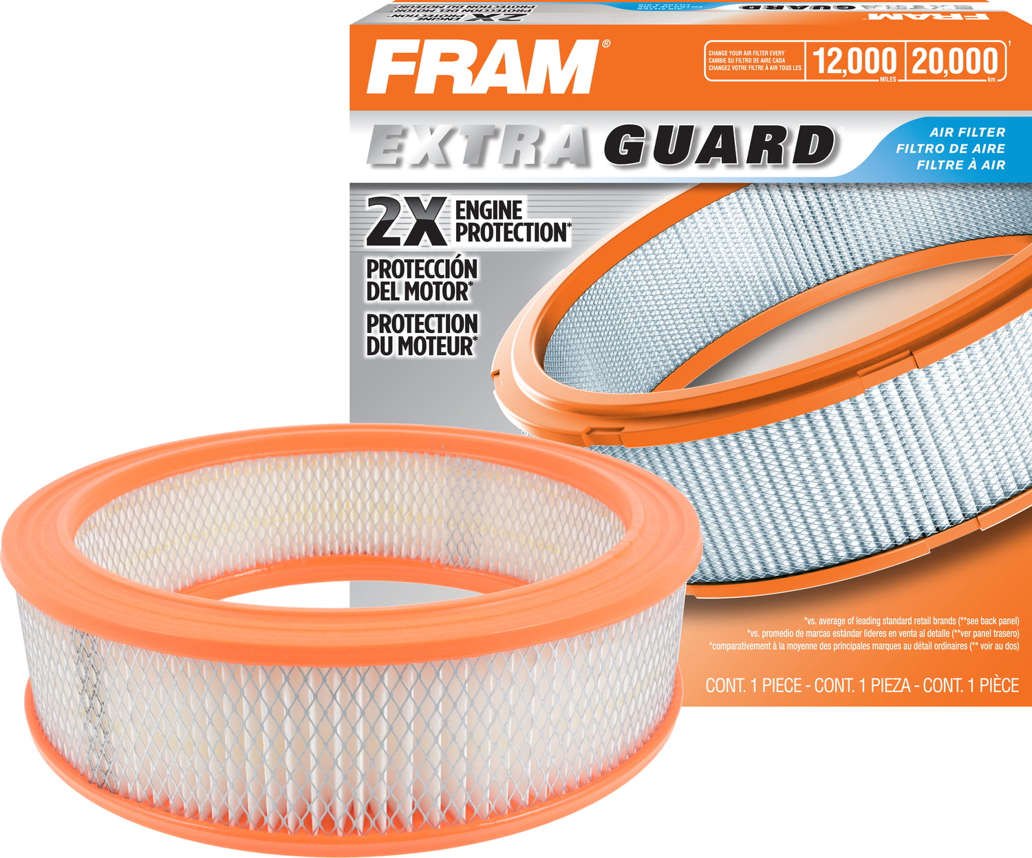 12 inch x 2 Inch Oval Replacement Air Filter Chevy Ford Mopar Pontiac Olds