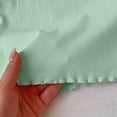 thumbnail image 7 of HomeGardon Girls T Shirts Ruffle Short Sleeve Crewneck Tee Solid Color Breathable Soft Casual Summer Layering Top for Toddler Kids,Mint Green, 7 of 7