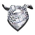 thumbnail image 1 of Bimba Cotton Voile Rectangular Printed Scarf Women Wrap Bandanas-40 x 40 Inches, 1 of 7