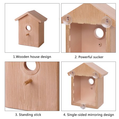 Bird Feeder Exquisite Outdoor Bird Nest Feeder With Suction Cup