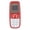 Red, variant on Unlocked Mini Button Phone with Dual SIM Card 2G GSM Low Radiation Backup Cell Phone (0.66 inches / 1.68 cm Display) - Grey