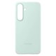 thumbnail image 1 of Funda protectora de silicona para Samsung Galaxy S25, color menta, 1 of 6