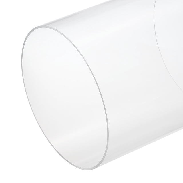 Unique Bargains Tube Rond Rigide Transparent en Acrylique 214mm ID 220mm OD 10 Pieds pour Lampes et Lanternes, Système de Refroidissement par Eau
