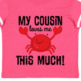 thumbnail image 4 of Inktastic My Cousin Loves Me Boys Boys or Girls Toddler T-Shirt, 4 of 5
