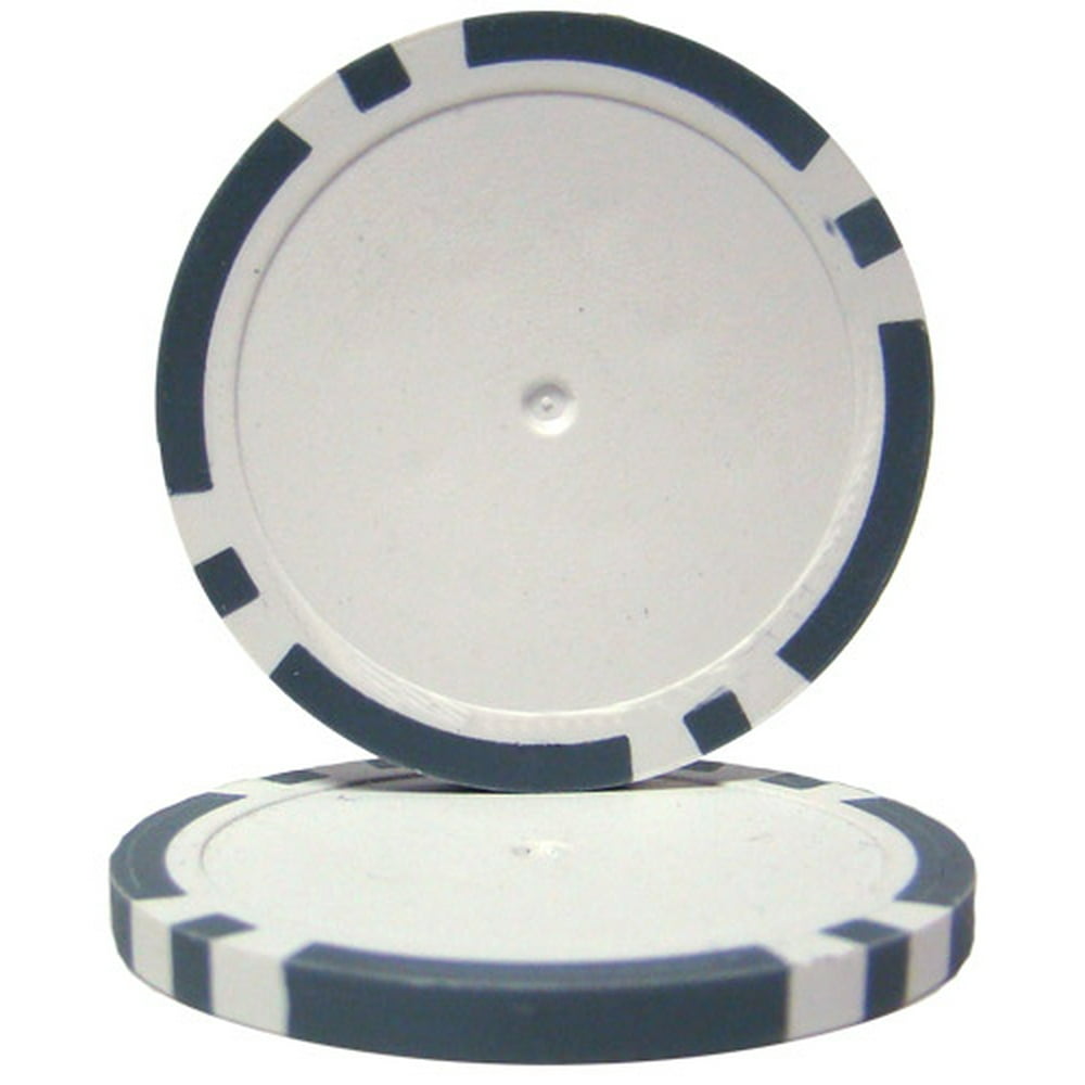 Gray Blank Poker Chips 14 Gram