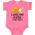 thumbnail image 3 of Inktastic Hanukkah Cute Latke Dreidel Girls Baby Bodysuit, 3 of 5