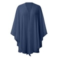 thumbnail image 1 of Chal de gasa para mujer - Estampado floral, ligero, largo 90 cm - Gasa - Vestido de novia/de noche/para todas las estaciones, 1 of 4