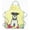 Salt & Pepper, variant on Easter Eggs Miniature Schanuzer White Apron