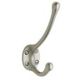 thumbnail image 3 of Baldwin 0742 Estate Double Robe Hook - Chrome, 3 of 3