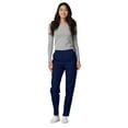 thumbnail image 4 of Adar Universal Scrubs For Women - Tapered Utility Cargo Scrub Pants - 503 - Navy - M, 4 of 7