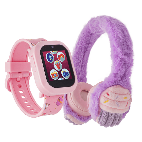 PlayZoom Girls V3 Pink Cupcake with Bluetooth Headphone Set