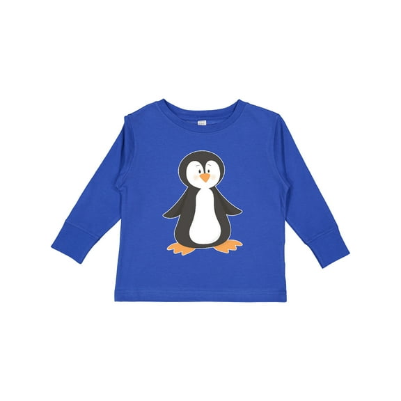 Inktastic Cute Baby Penguin Boys or Girls Long Sleeve Toddler T-Shirt