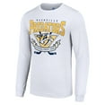 thumbnail image 2 of Men's Starter White Nashville Predators Team Logo Graphic Long Sleeve T-Shirt, 2 of 3