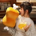 thumbnail image 1 of Meat Bone Pillow Funny Nap Pillow Simulation Big Chicken Leg Toy, 1 of 4