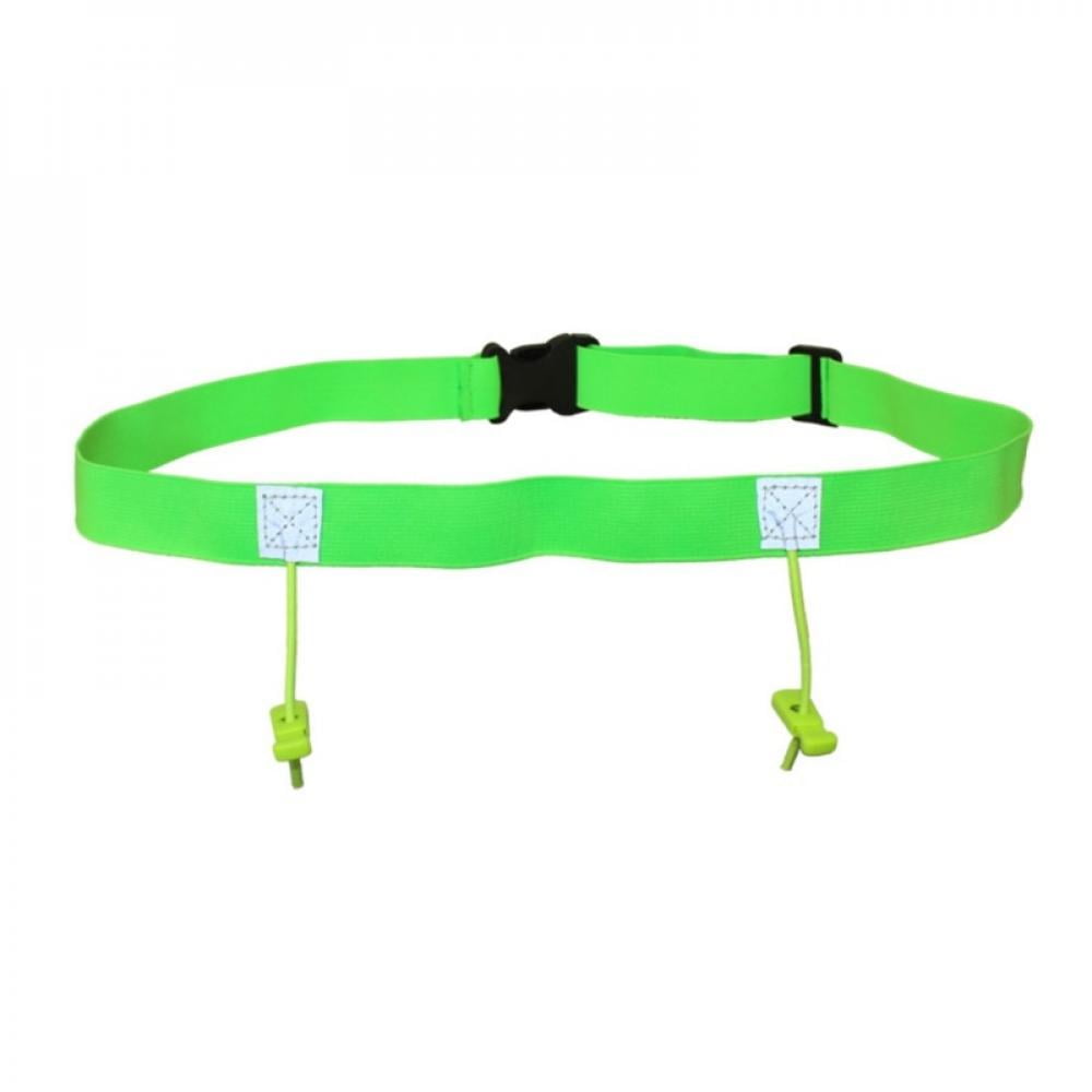 Triathlon Marathon Race Number Belt Running Waist Pack Cloth Bib Holder Run B.! 