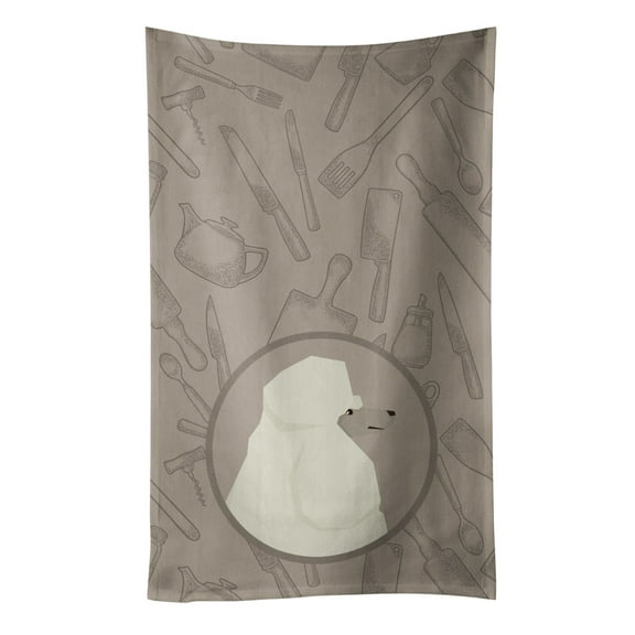 Poodle In the Kitchen Kitchen Towel