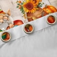 thumbnail image 4 of jejeloiu Autumn Harvest Pumpkin Black Out Curtains,Fall Yall Maples Curtains Pack of 2 (42x63 Each),Cartoon Gnome Bedroom Curtains For Men Women,Microfiber Bedroom Decor, 4 of 6
