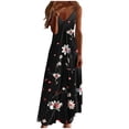 thumbnail image 3 of LVHAOGJOB Robe Maxi pour Femmes à Bretelles Spaghetti Sans Manches Robe d'Été Longue Imprimé Tendance Robe de Plage pour Femmes, 3 of 5