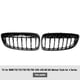 thumbnail image 1 of Nueva rejilla frontal de doble riñón negra brillante apta para, 1 of 8