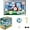 Blue, variant on 2026 new Football Accuracy Target Game, Foldable Flannel Ball pad Target Toy, Indoor/Outdoor Football Game Set, Cultivating Teamwork Ability and Hand-Eye Coordination