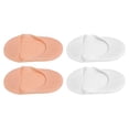 thumbnail image 1 of Shisuyan 2Pack Moisturizing Sebs Socks White Anti-cracking Foot Covers for Feet Daily Use, 1 of 9
