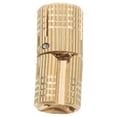 thumbnail image 1 of Shisuyan Invisible Design Brass Barrel Hinges Golden for Furniture 1Set, 1 of 8