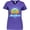 Purple, variant on Summer Enjoy the Sunshine Miami Beach Florida in Blue Women's V-Neck T-Shirt