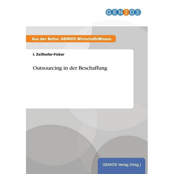 Outsourcing in der Beschaffung, (Paperback)