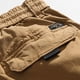 thumbnail image 4 of Pantalones largos de moda para hombre, casuales, de color sólido, cargo, con bolsillos y cremallera, cintura elástica, pantalones largos de algodón para hombre., 4 of 9