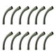 thumbnail image 1 of 12 Pzs Codo Curvo 90° Conduit Verde Pvc Pesado 1 1/4 C/Cople verde 1 1/4 pulgadas, 1 of 6