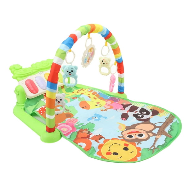 Alfombra de actividades musicales para bebés, gimnasios musicales para bebés, colchoneta de gimnasio para juegos de bebés, colchoneta de gimnasio musical para bebés, colchonetas de juego adaptadas para la perfección