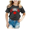 thumbnail image 1 of TZEWGL Tees For Newborn Summer Short Sleeve Crewneck Graphic Print Basic Clothing For Baby size 4-5T, 1 of 4