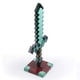 thumbnail image 2 of Minecraft Diamond Sword - Luz nocturna LED USB de 35 cm para escritorio: Lámpara de ambiente decorativa, divertida, segura y genial para bebés, niños, adolescentes, adultos y jugadores., 2 of 5
